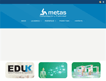 Tablet Screenshot of metascr.com